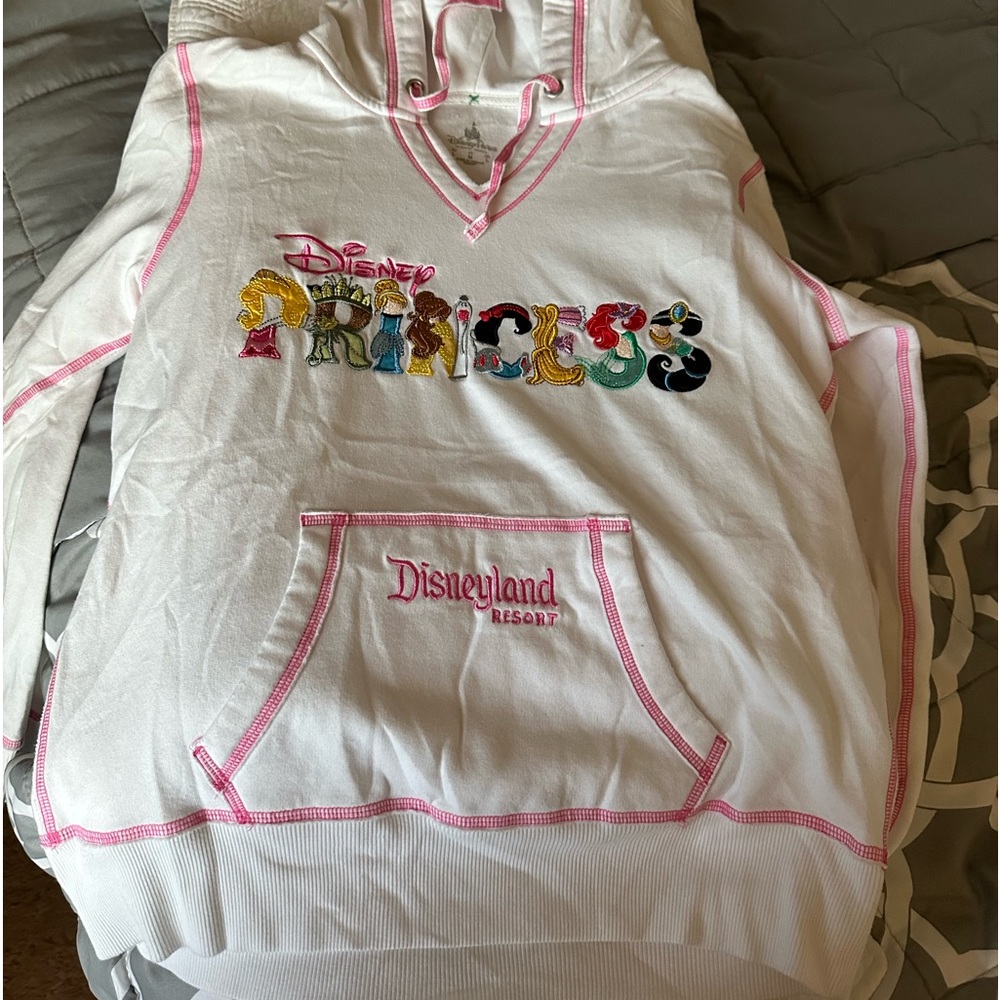 White Disney Princess hoodie